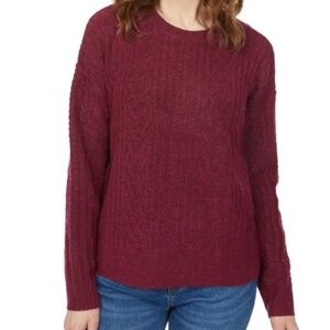 Legendary Outfitters Women's Cable Crewneck Sweater size Small